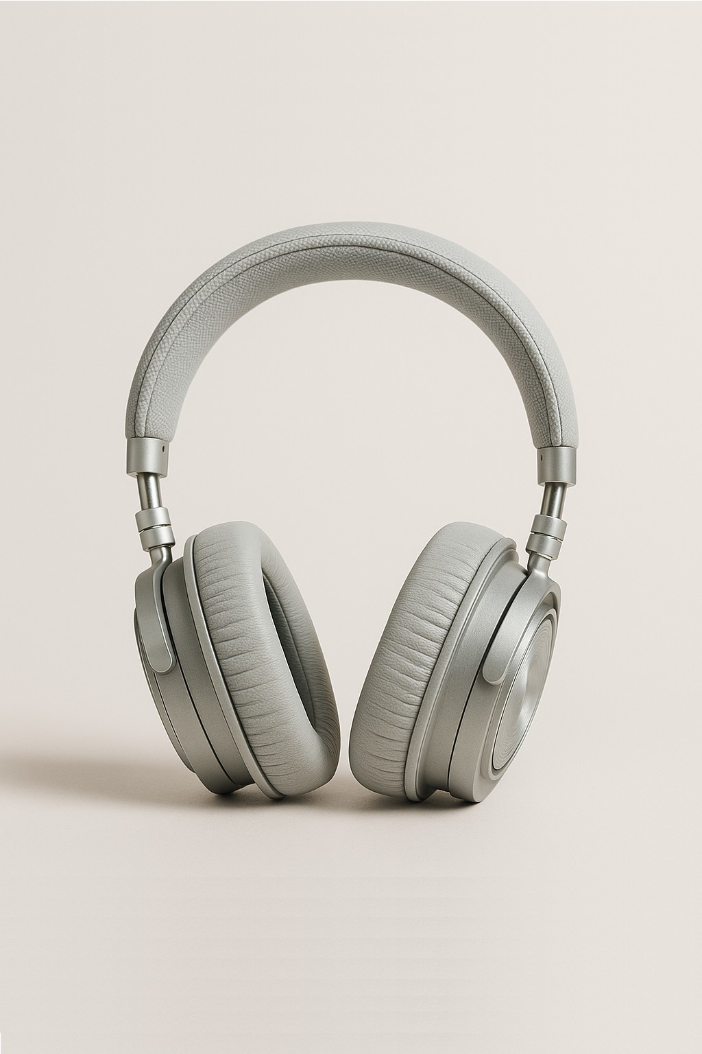 Silver Over-Ear Headphones